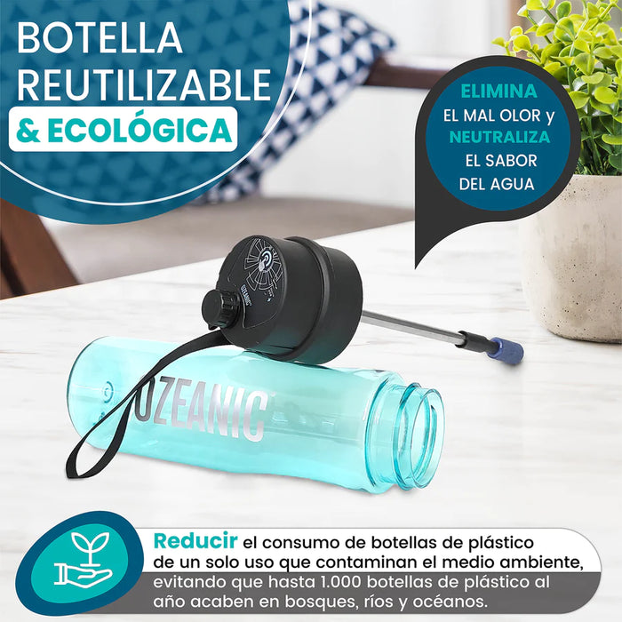Botella Purificadora Ecobottle 750 ml Ozeanic