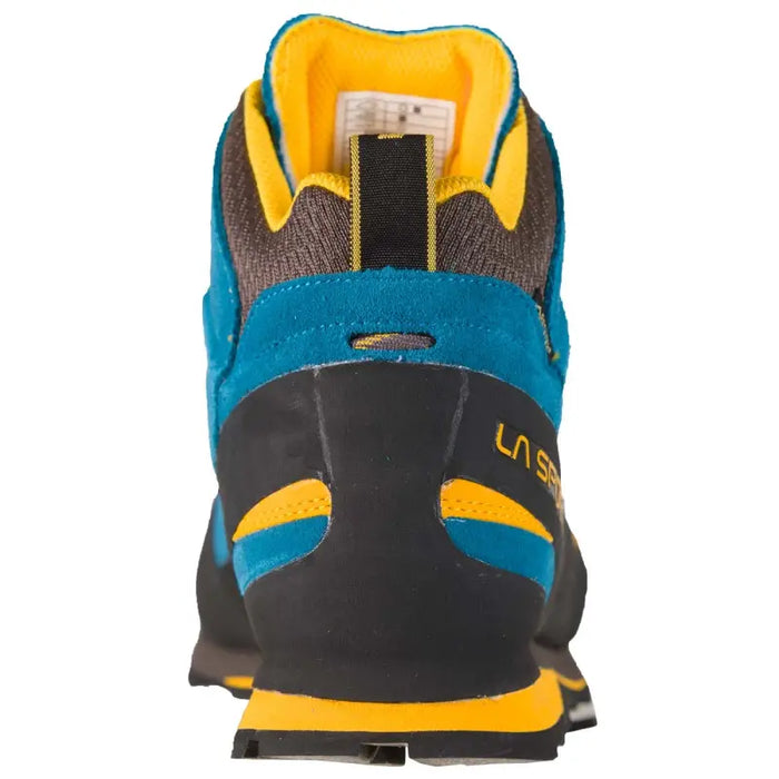 Zapato Boulder X Mid Gtx Blue/Yellow